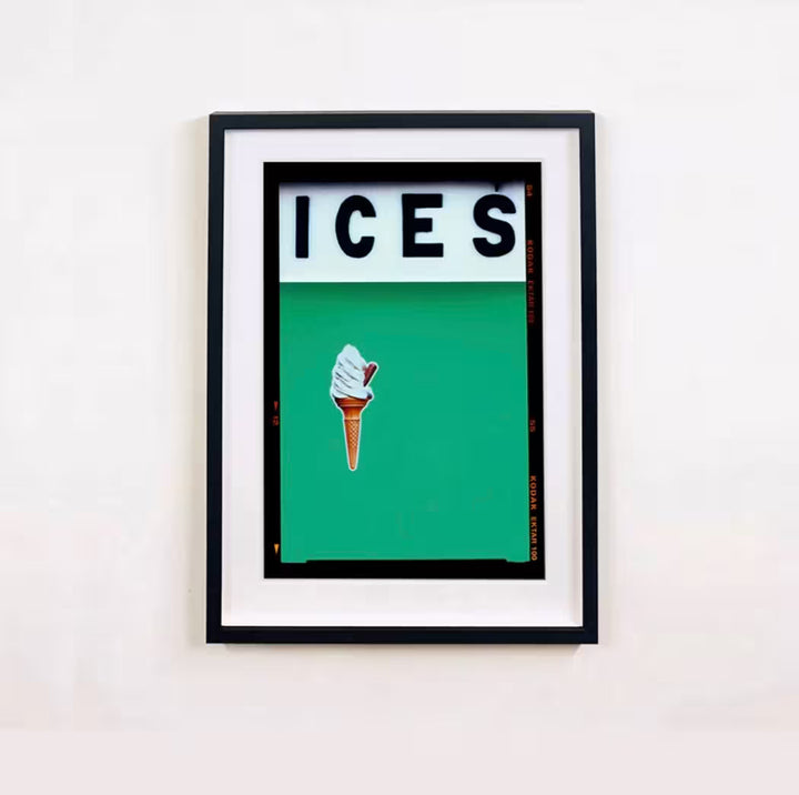 Richard Heeps Ices (Viridian) Framed