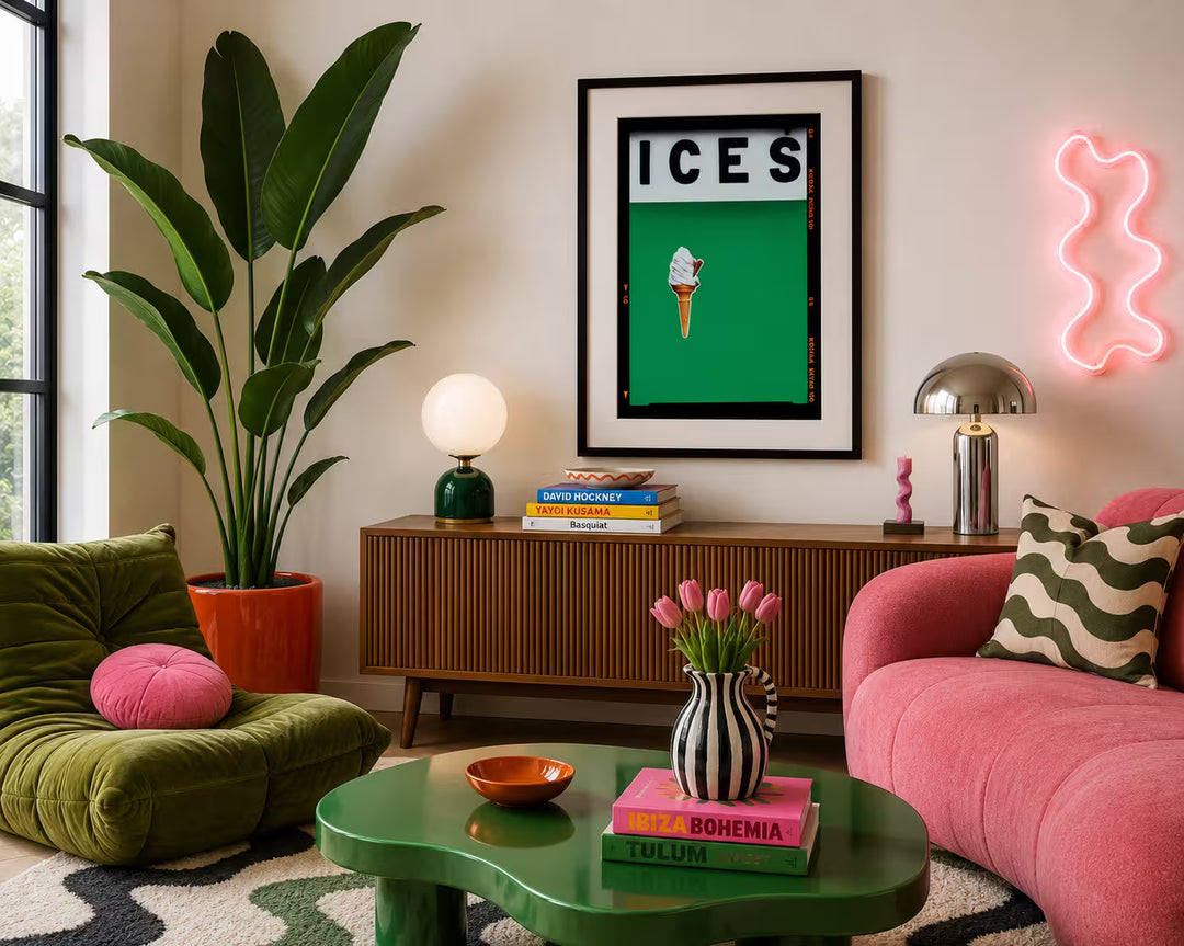 Richard Heeps Ices (Viridian) in situ