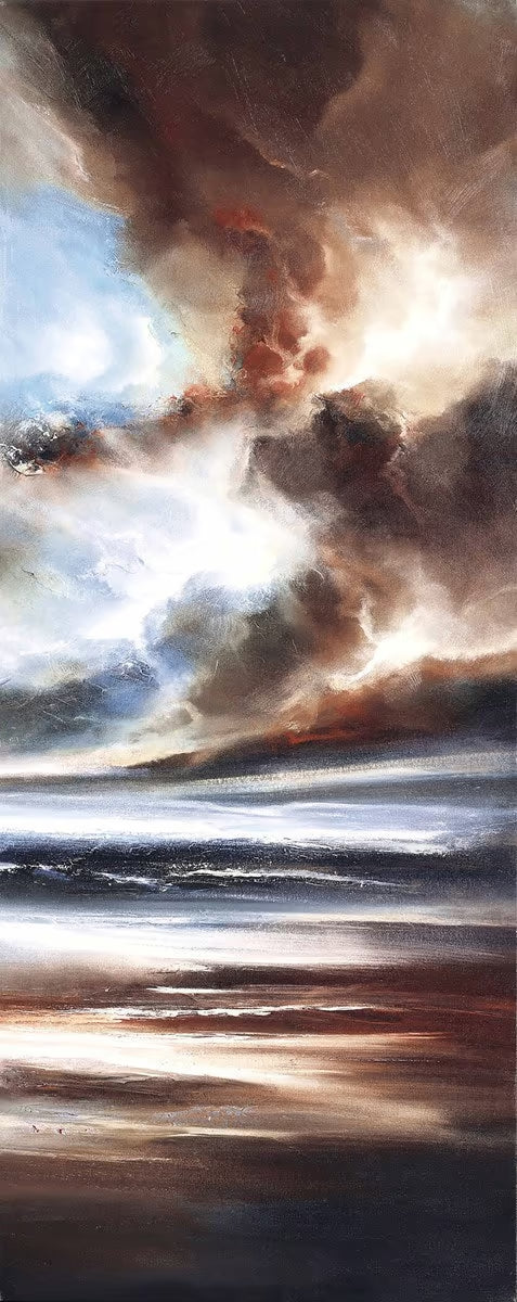 Into the Horizon II contemporary abstract by Simon Kenny