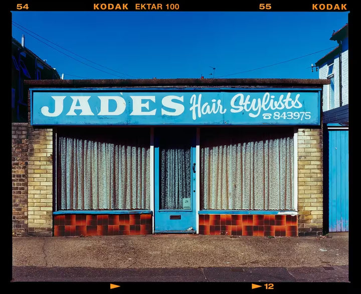 A limited edition photograph by Richard Heeps using vibrant colours, the title is JADES, Norfolk, 2022