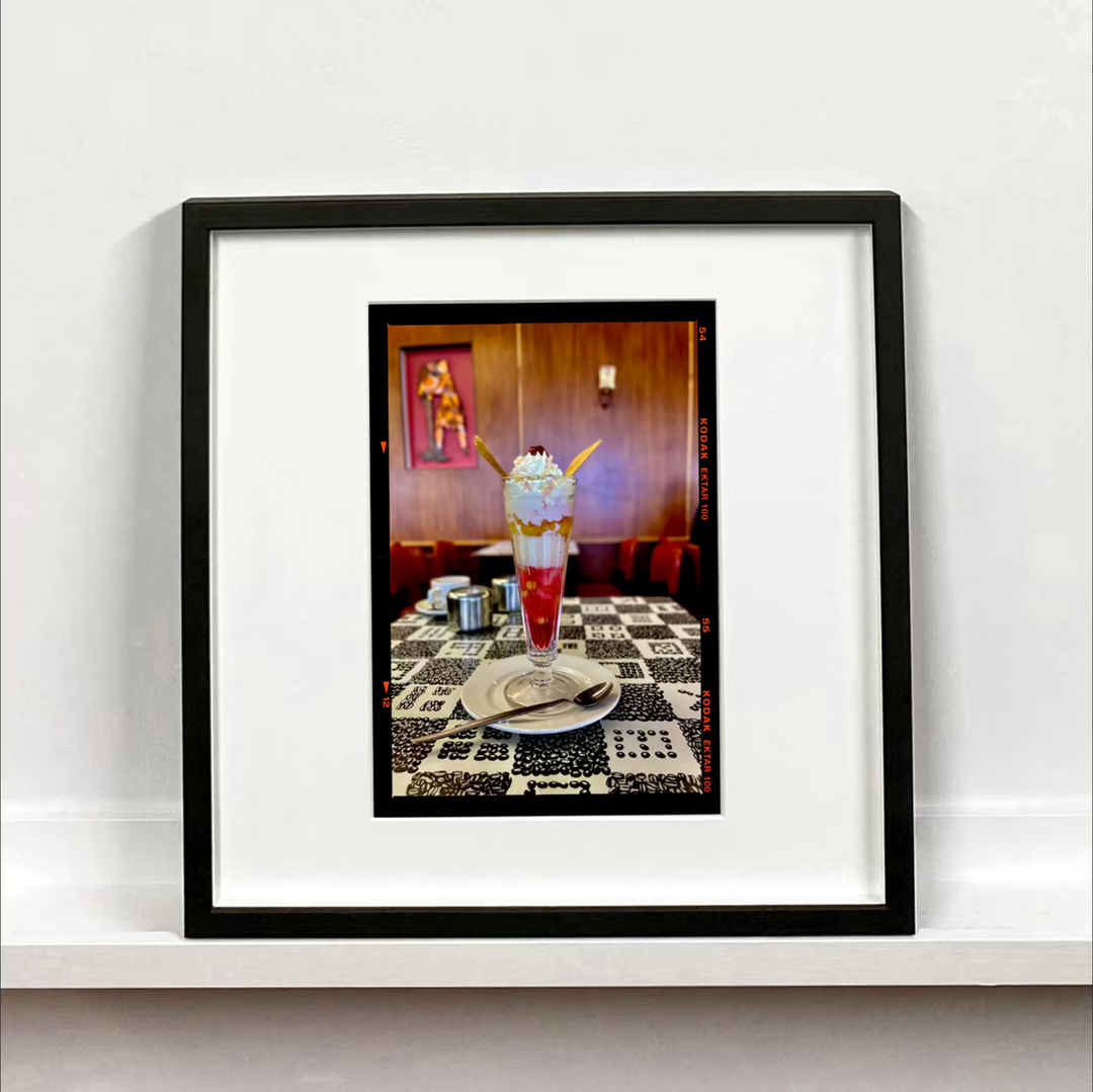 A Richard Heeps framed limited edition photographic print, the title is Knickerbocker Glory, Swansea, 2023