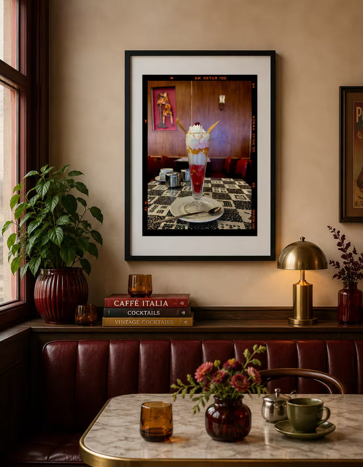 Richard Heeps Knickerbocker Glory in situ