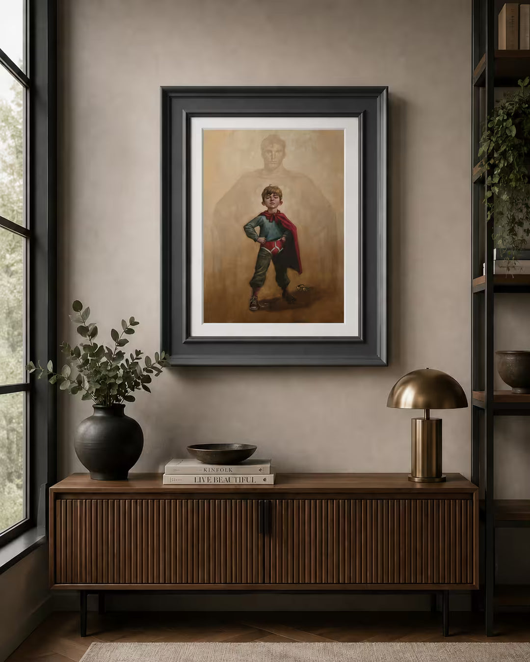 Craig Davison Lad of Steel in situ