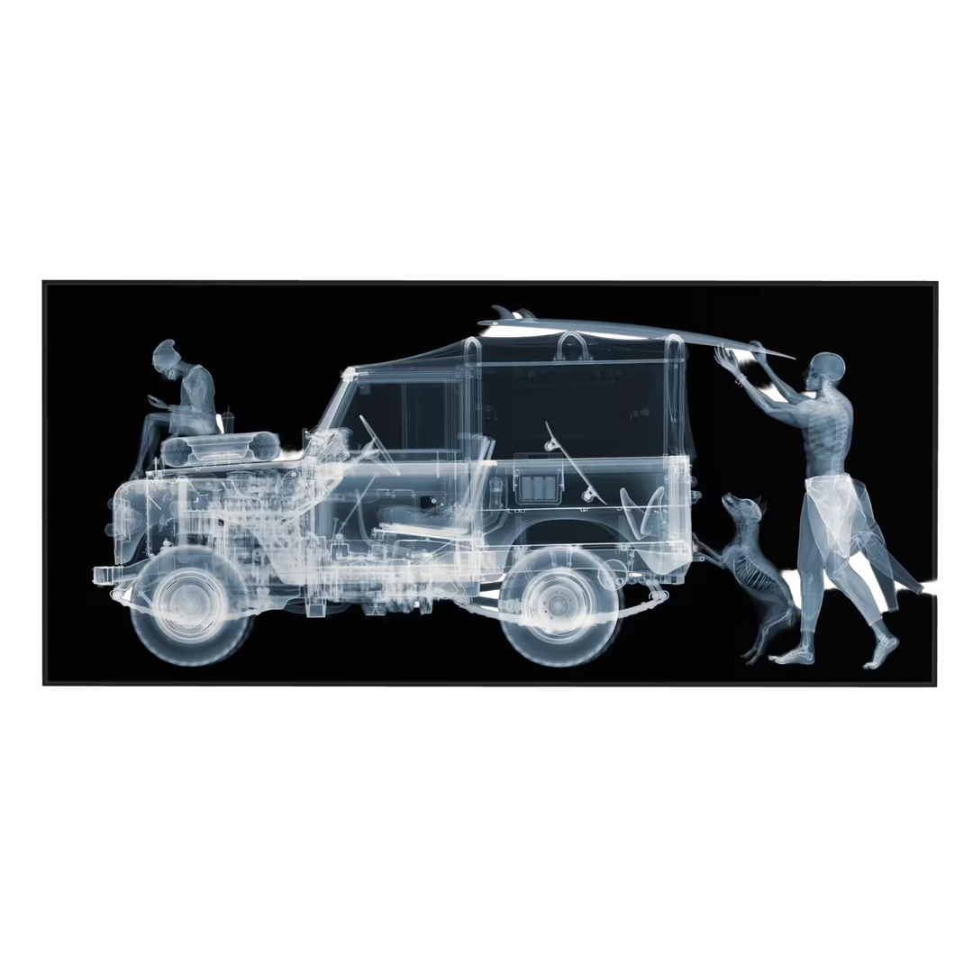Land Rover - Surf and Skate by Nick Veasey