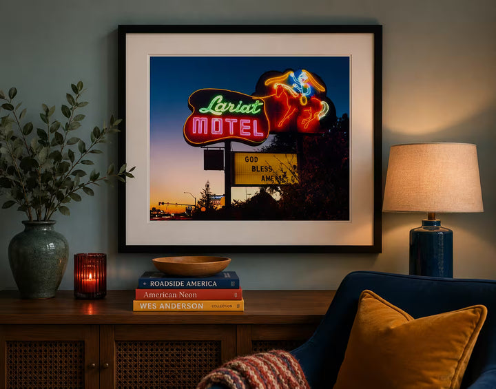 Richard Heeps Lariat Motel in situ