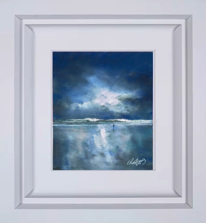 Late Night Beach Walk II by Philip Gray