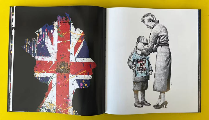 A page of Mr Brainwash Life is Beautiful book