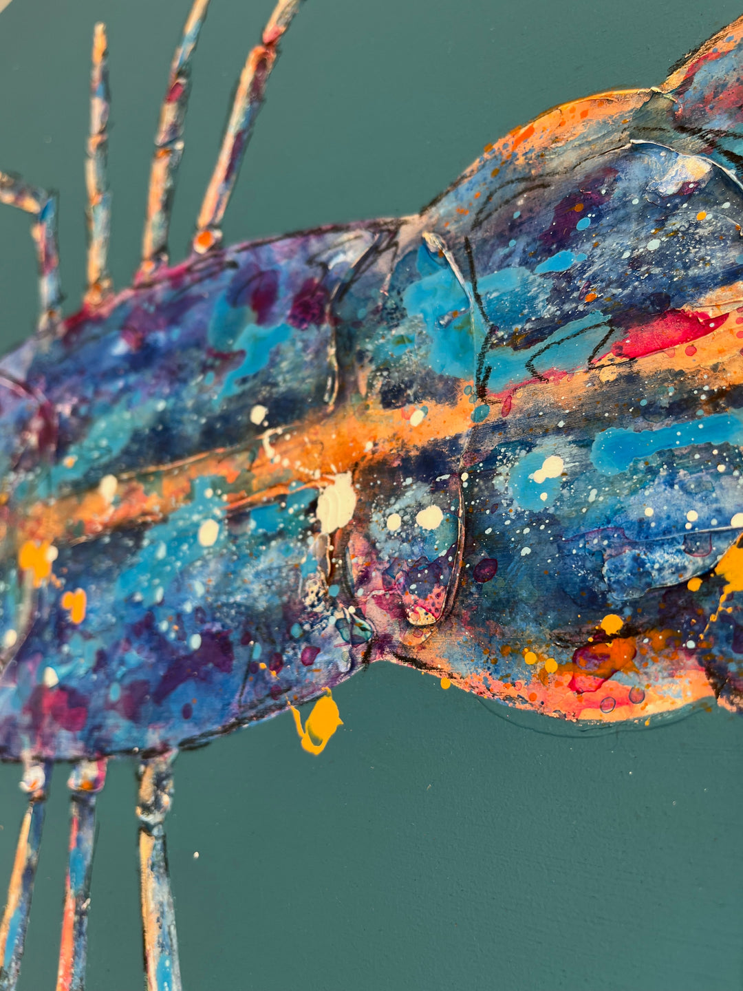 Lobster Colours II by Giles Ward