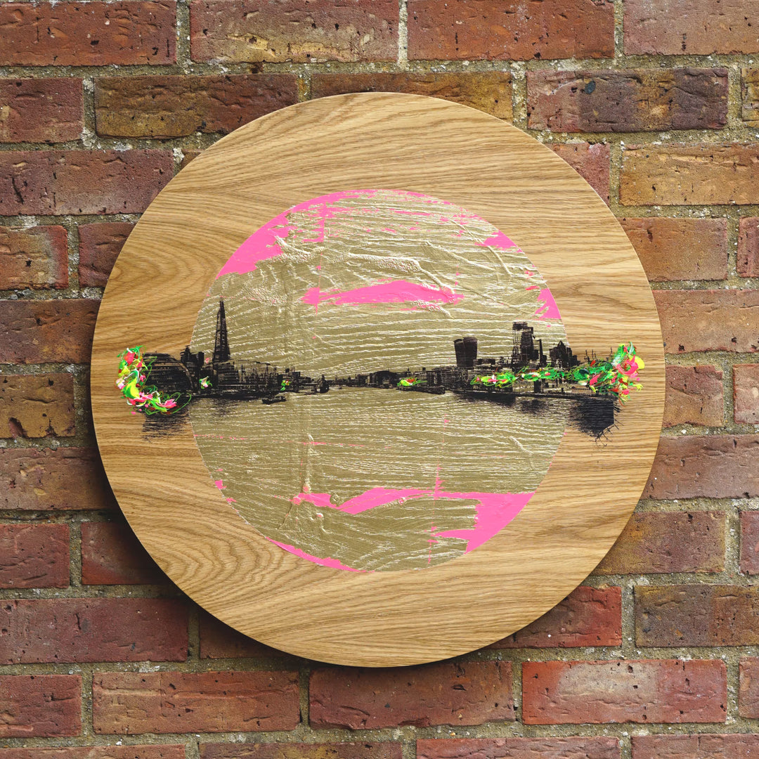 London Bridge City Pink by Jayson Lilley