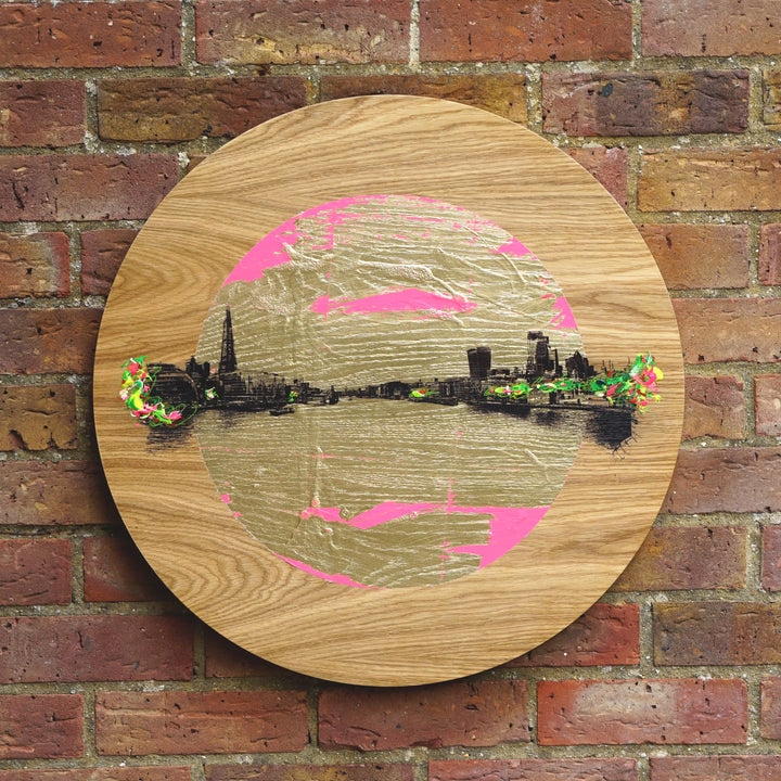 London Bridge City Pink by Jayson Lilley