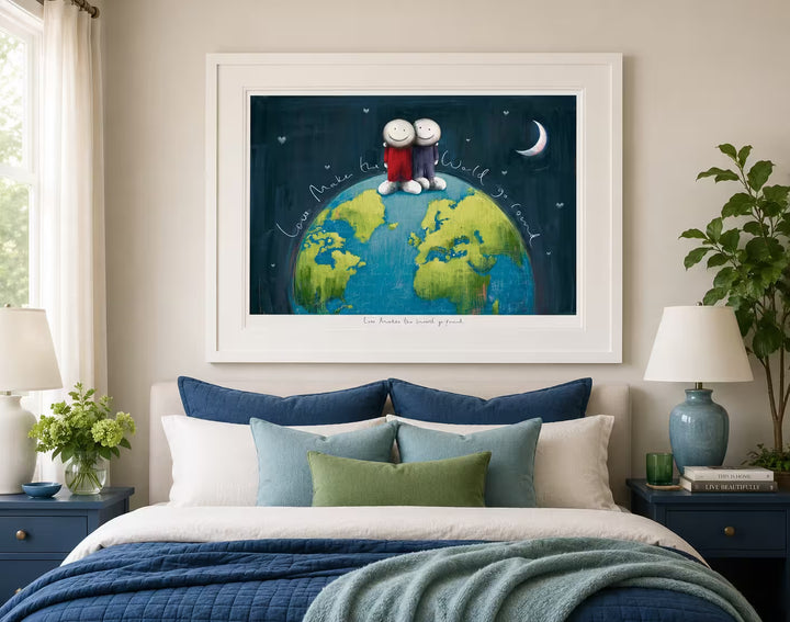 Doug Hyde Love Makes The World Go Round in situ