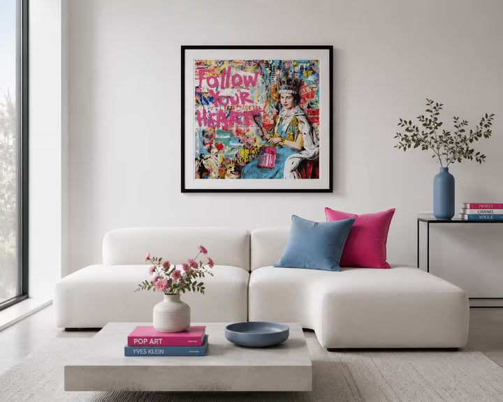 Mr Brainwash love Reigns in situ