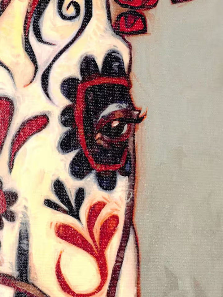 A Todd White limited edition of a lady on a horse both with day of the day detailing, the title is Marigold