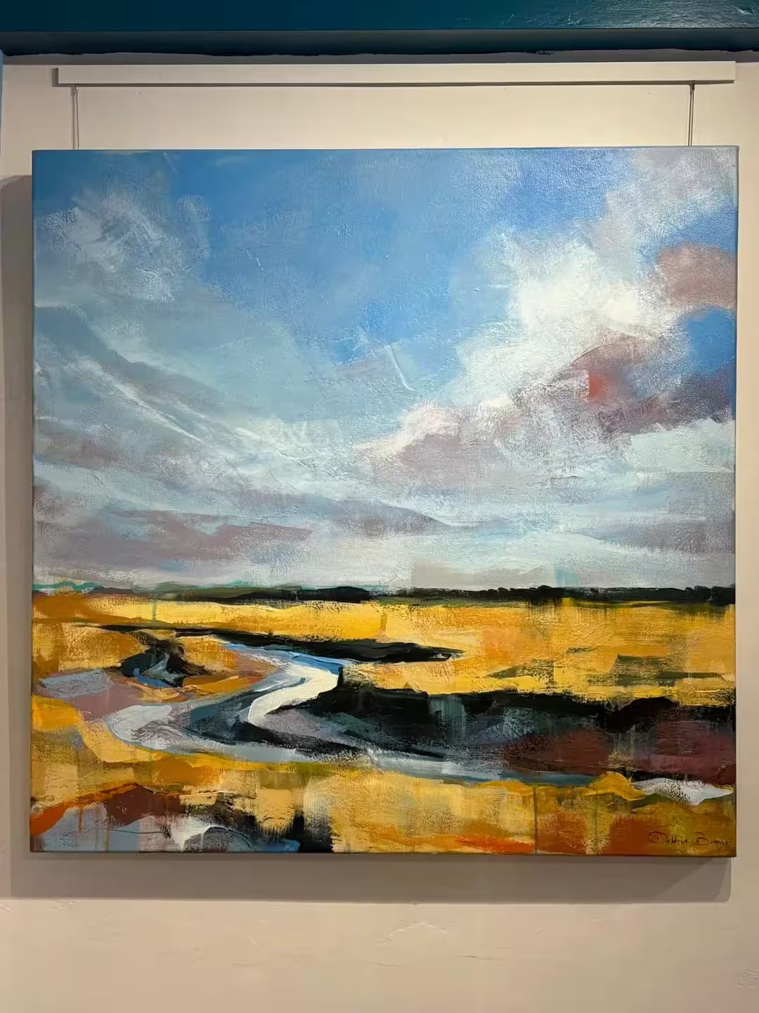 Debbie Boon original Marsh Meets the Sky