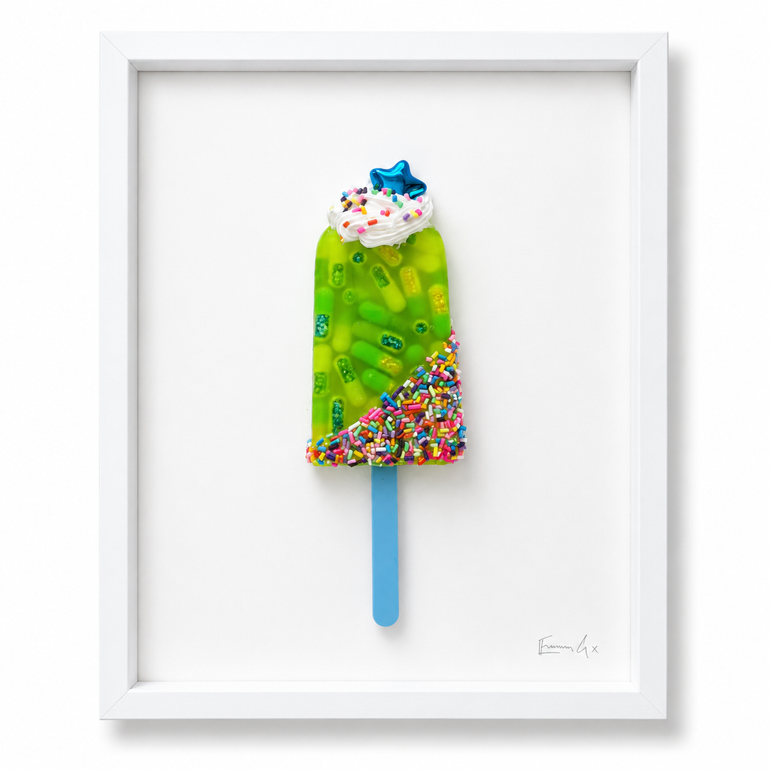 Melting Happiness Frosted Star by Emma Gibbons