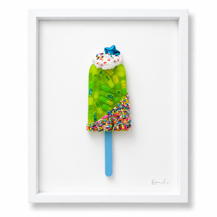 Melting Happiness Frosted Star by Emma Gibbons
