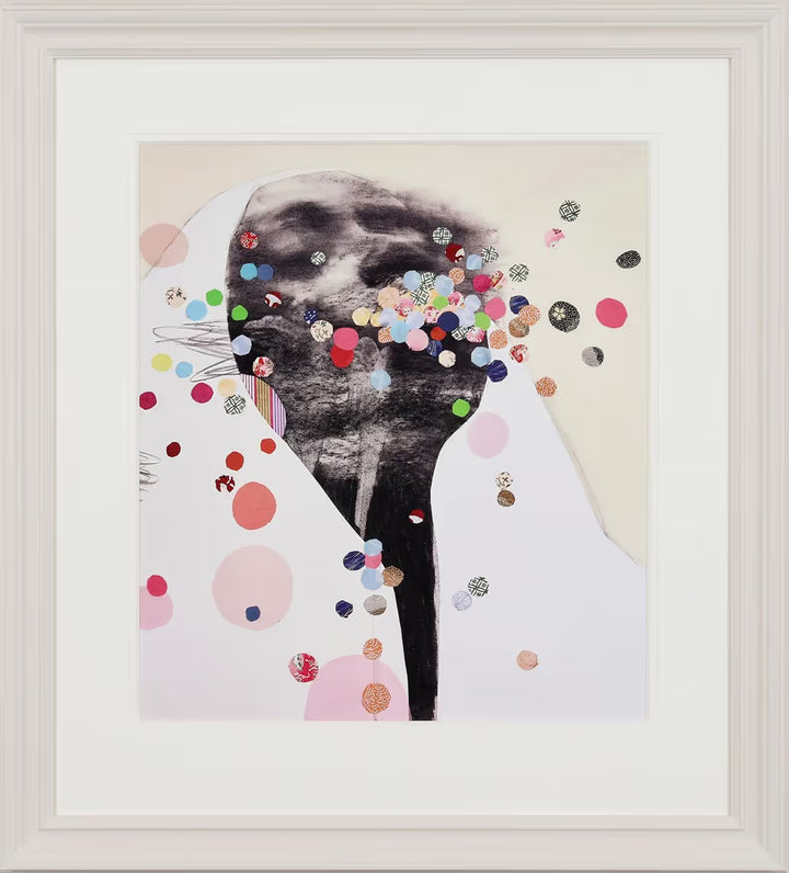 Milky Way by Christian Hook – dynamic figurative artwork blending abstract movement and colour, available from Startle Gallery