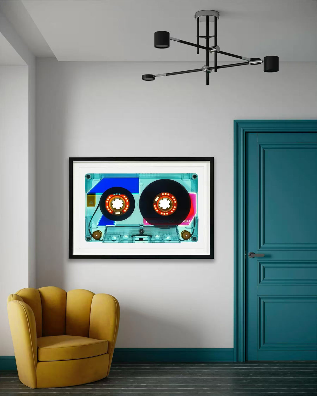 Richard Heeps Tape Collection 90 Minutes Vintage Blue in situ