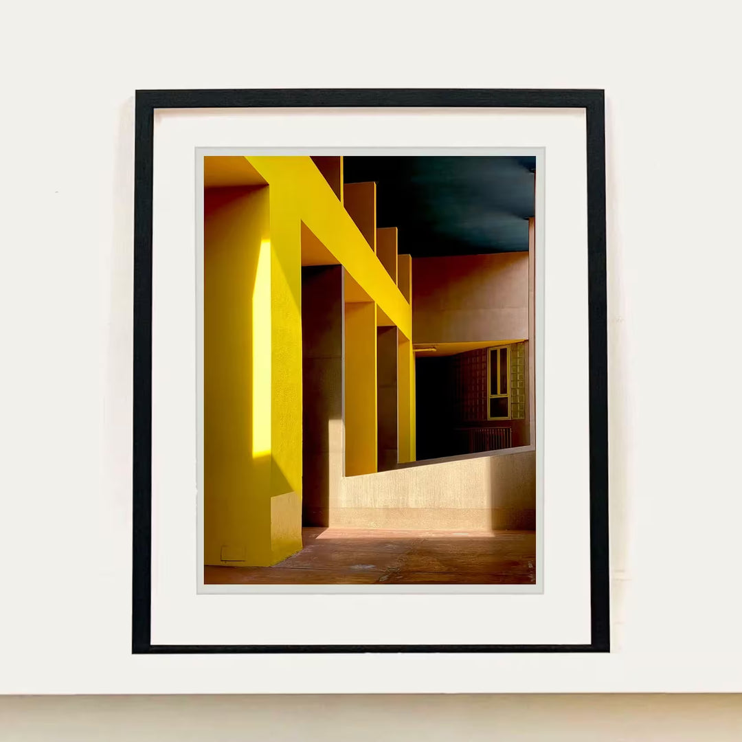 A framed limited edition photograph by Richard Heeps using vibrant colours, the title is Monte Amiata I, Milan, 2020