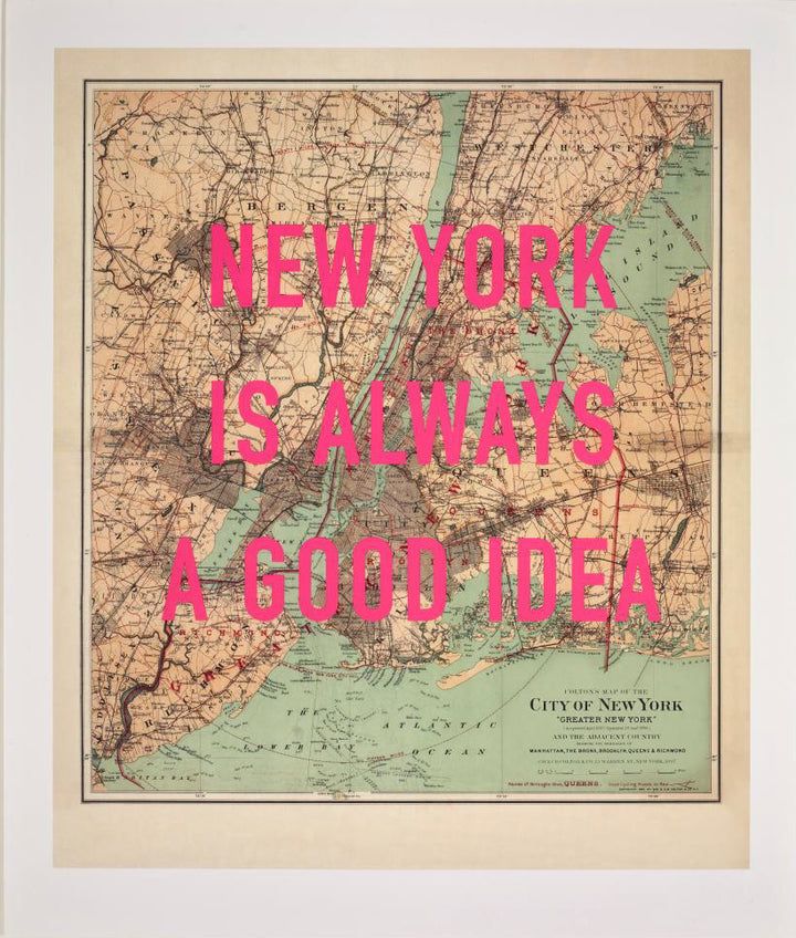 New York Is Always A Good Idea by The Real Hackney Dave available from Startle