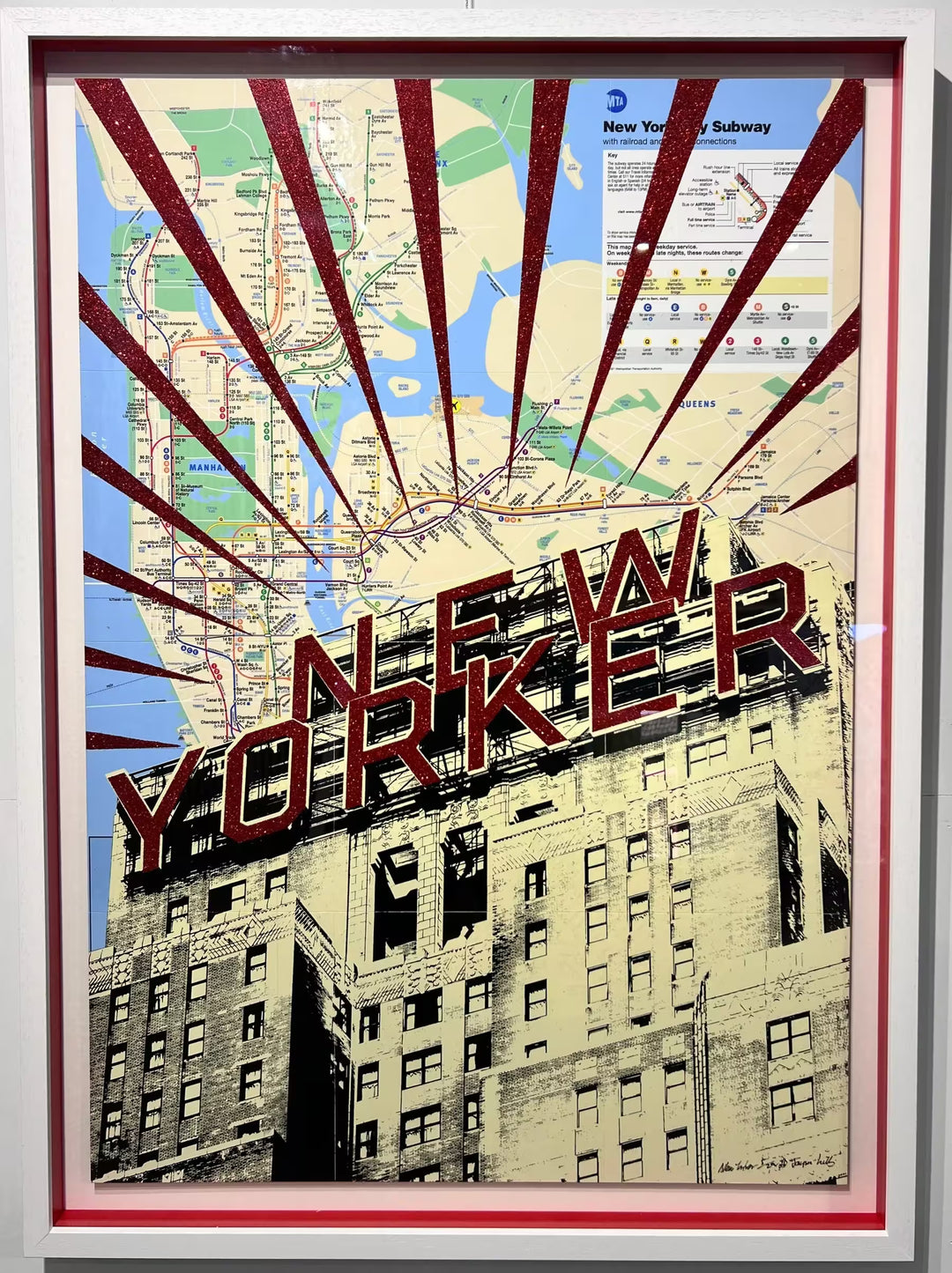 Jayson Lilley New Yorker framed