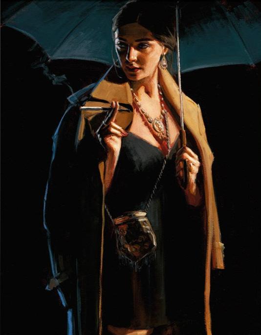 November Rain - Lucy by Fabian Perez