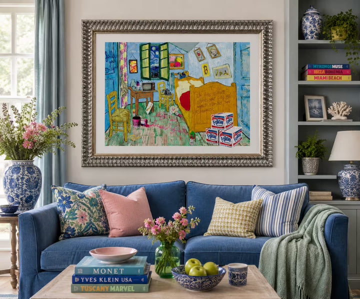 Mr Brainwash Once Upon a Dream in situ