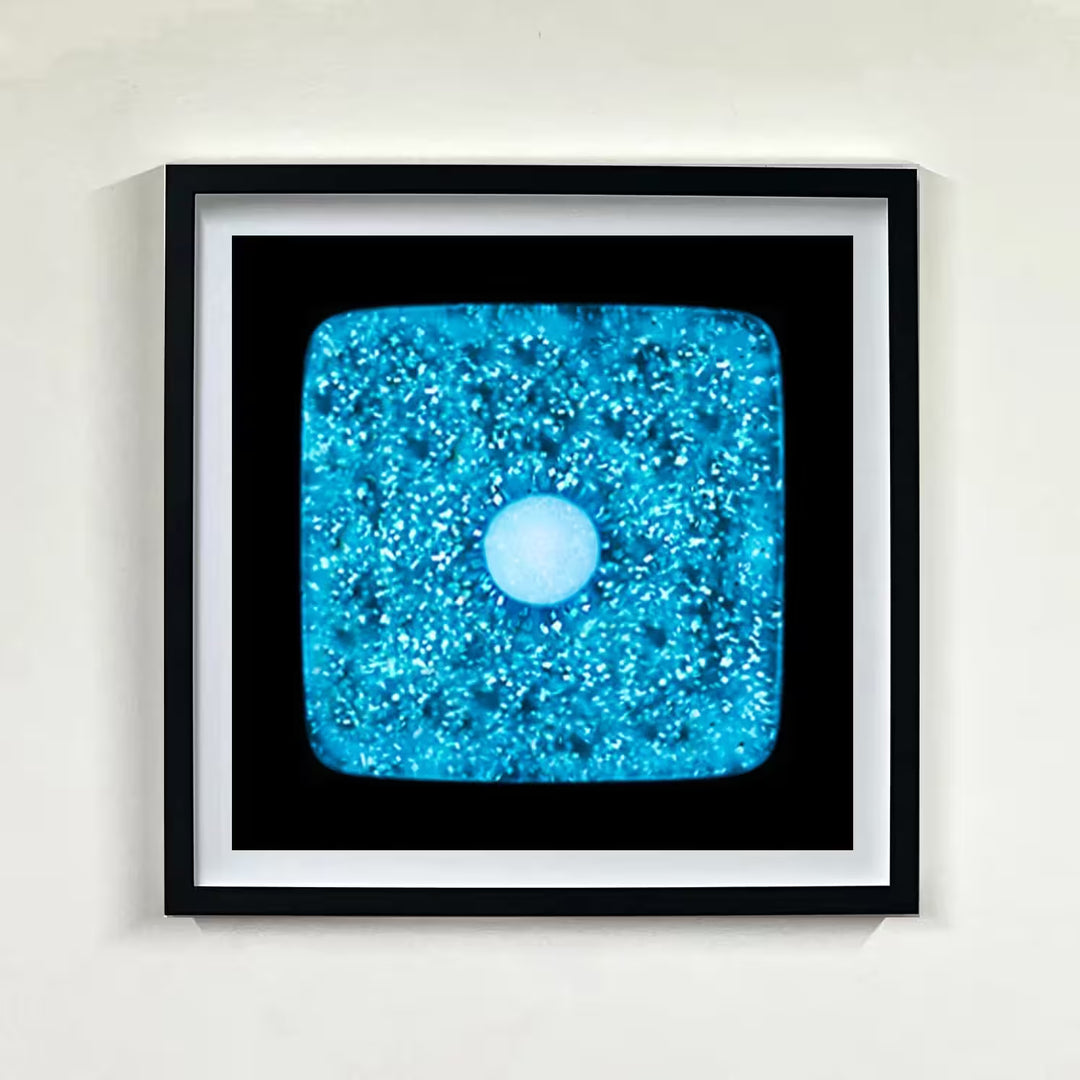 A limited edition set of photographs by Richard Heeps using vibrant colours, the title is Dice Series Set of Six