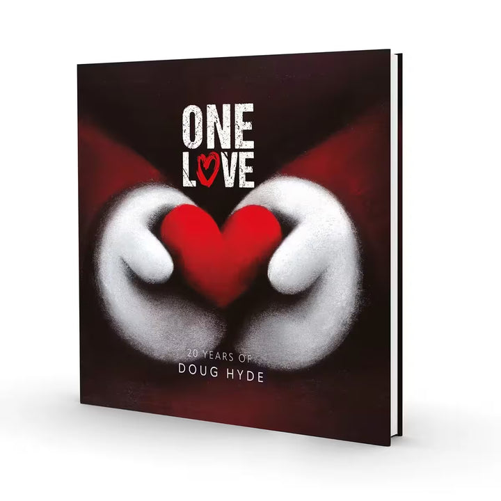 A Doug Hyde limited edition book, the title is One Love