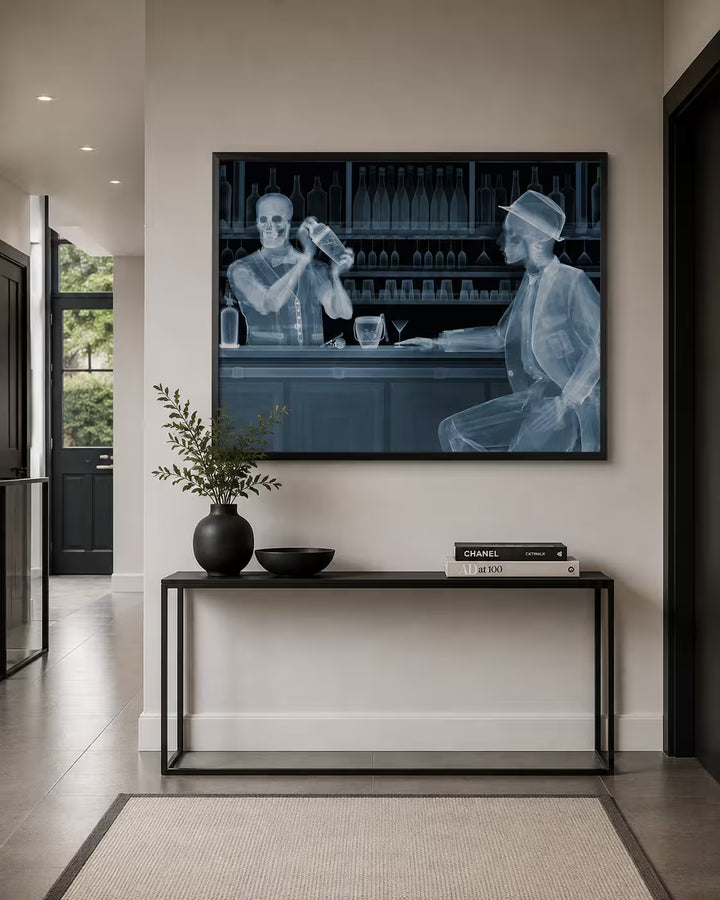 Nick Veasey One For the Road in situ