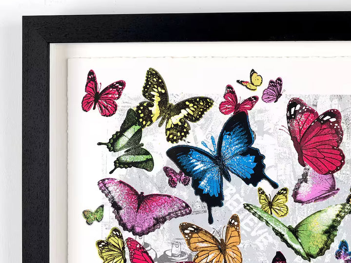 Peace is Beautiful by Mr Brainwash