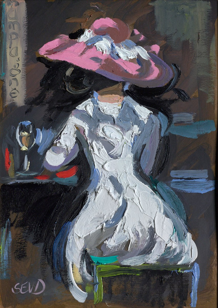 Pink Hat by Sherree Valentine Daines