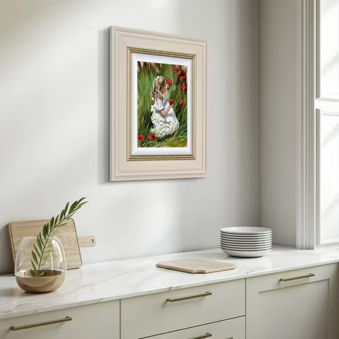 Sherree Valentine Daines Poppy Daydream in situ