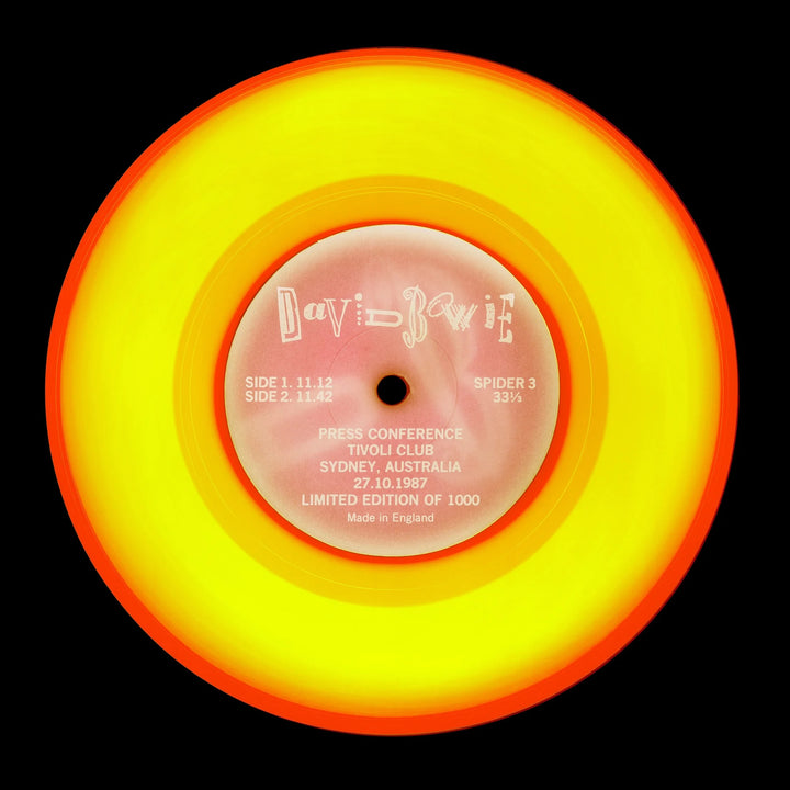 Vinyl Collection 'Press Conference (Vivid Yellow)', 2016 by Richard Heeps