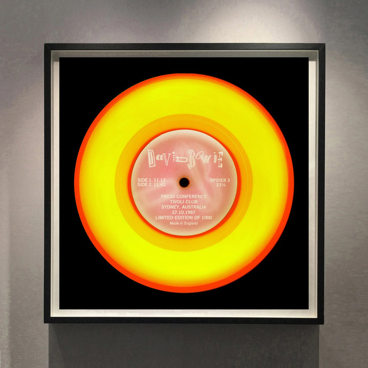 Vinyl Collection 'Press Conference (Vivid Yellow)', 2016 by Richard Heeps