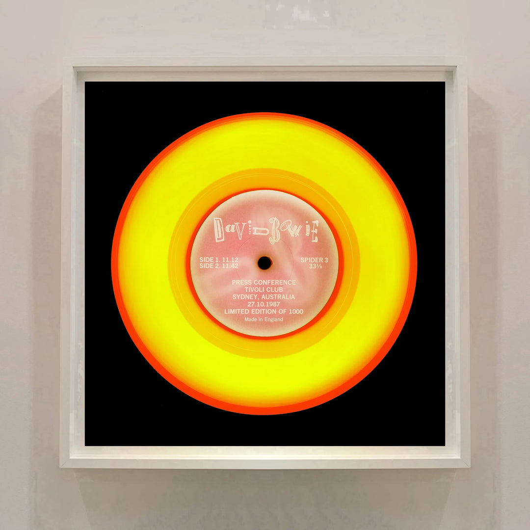 Vinyl Collection 'Press Conference (Vivid Yellow)', 2016 by Richard Heeps