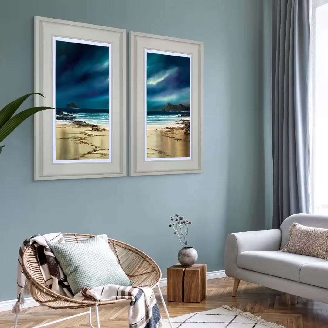 A picture of Philip Gray Quiet Shores in situ