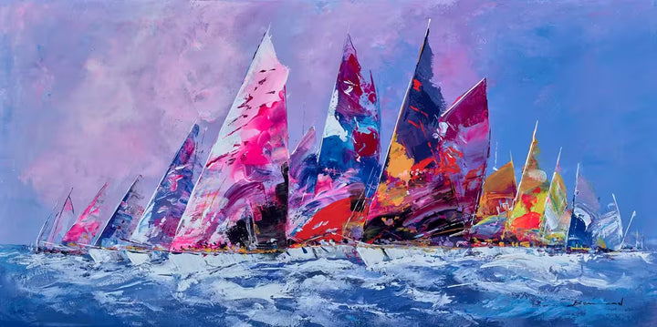 Racing Home II by Bernard