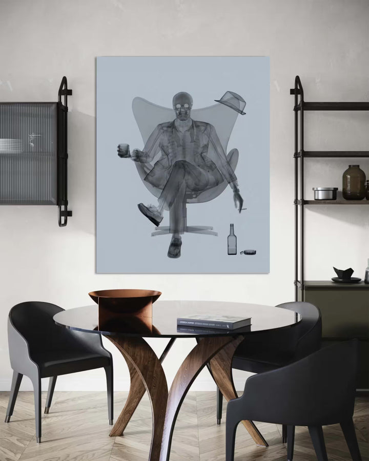 Nick Veasey Rat Pack Grey in situ