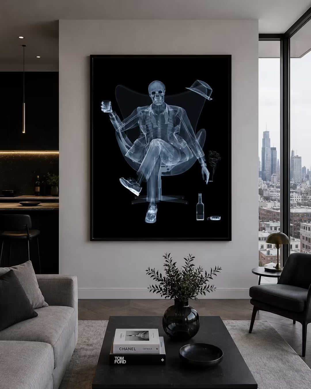 Rat Pack Raising A Glass by Nick Veasey
