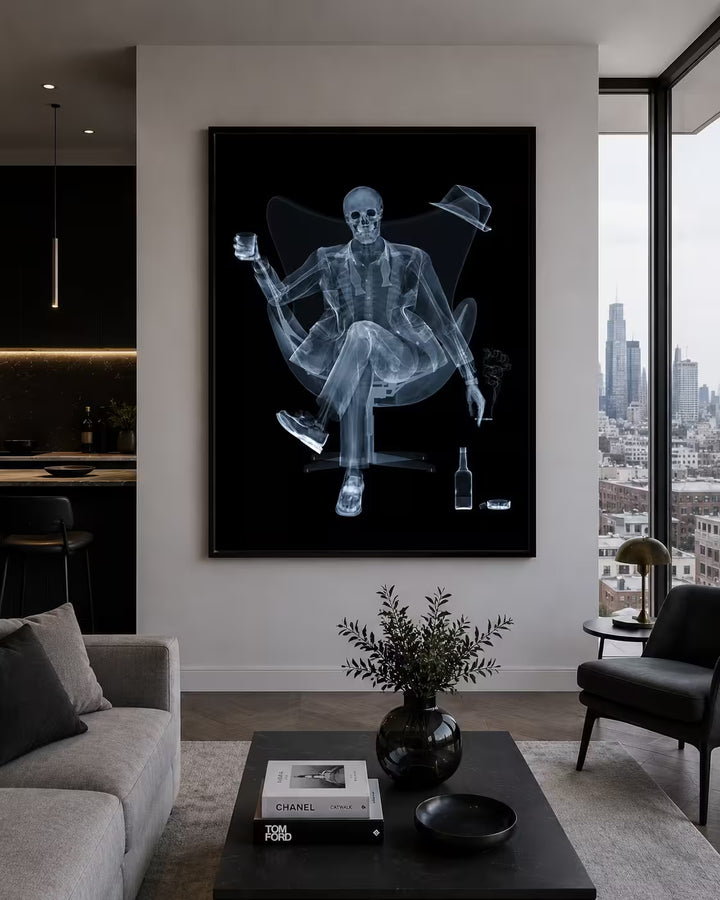 Rat Pack Raising A Glass by Nick Veasey
