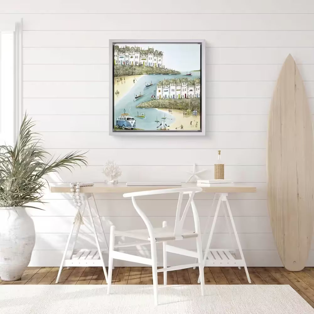 Rebecca Lardner Surfs Up in situ