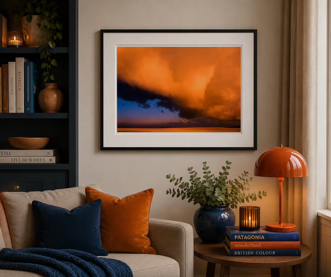 Richard Heeps Red Clouds in situ