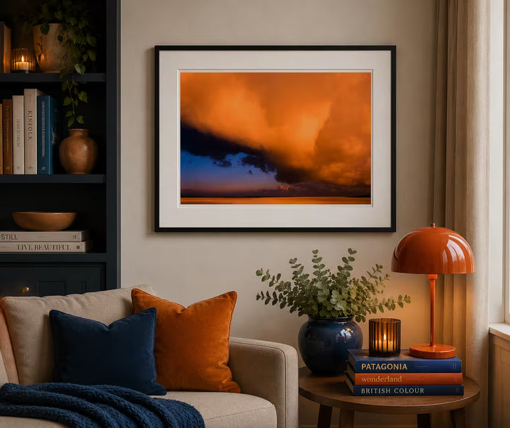 Richard Heeps Red Clouds in situ