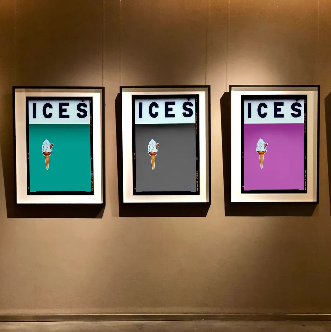 Richard Heeps Ices (Turquoise Teal) in situ