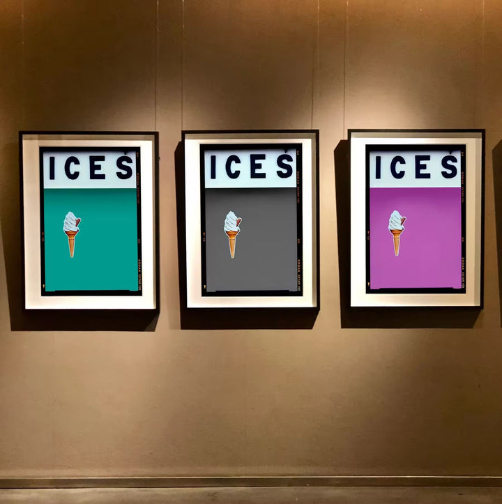 Richard Heeps Ices (Turquoise Teal) in situ