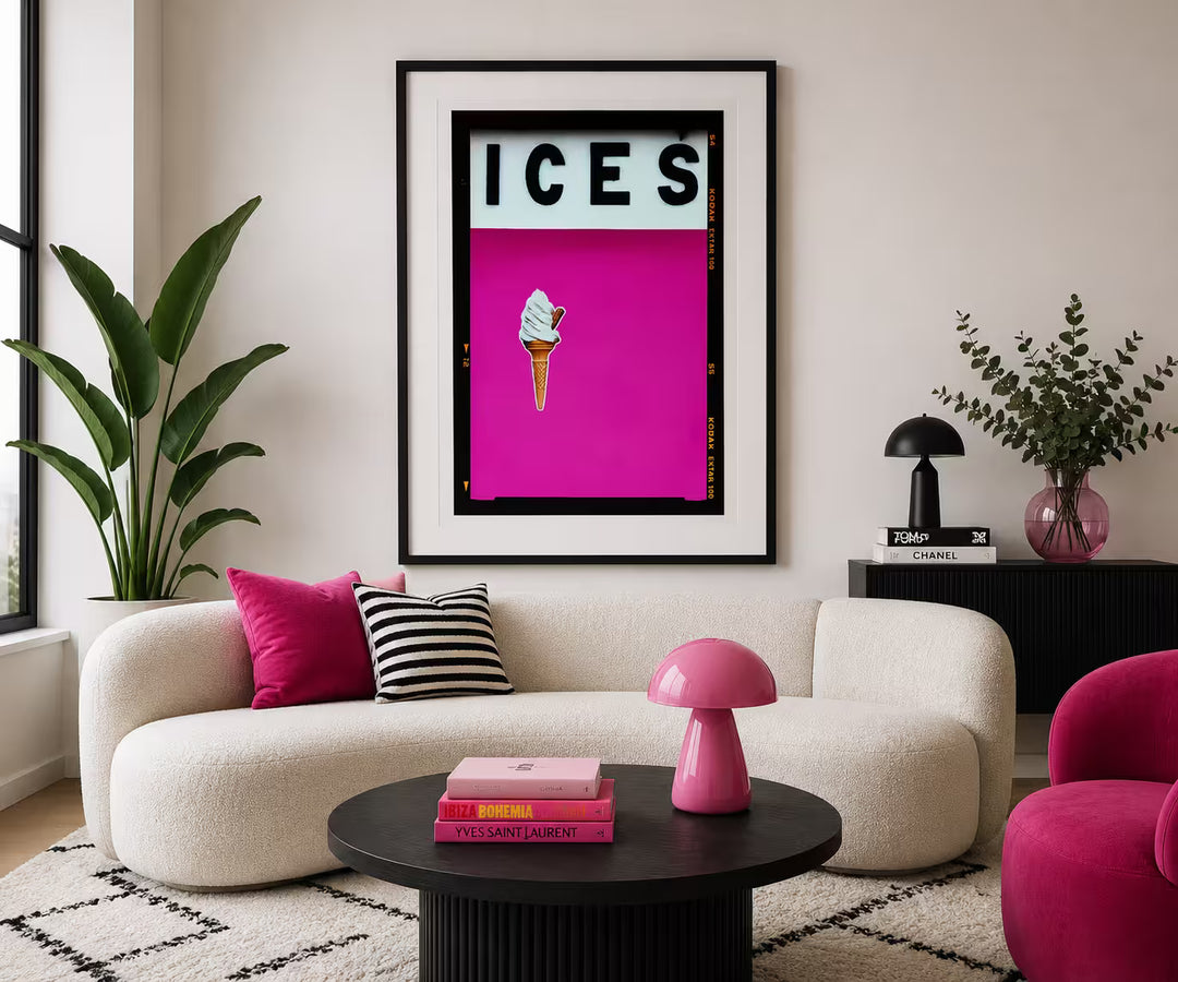 Richard Heeps Ices (Pink) in situ