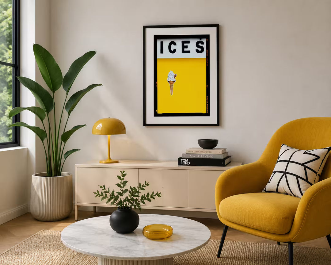 Richard Heeps Ices (Yellow) in situ