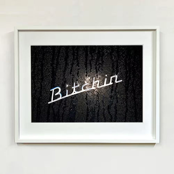 A framed limited edition photograph by Richard Heeps using vibrant colours, the title is Bitchin
