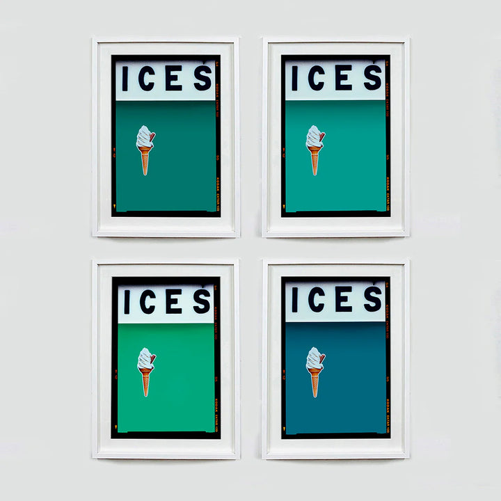 Ices (Deep Green Teal) by Richard Heeps available from Startle